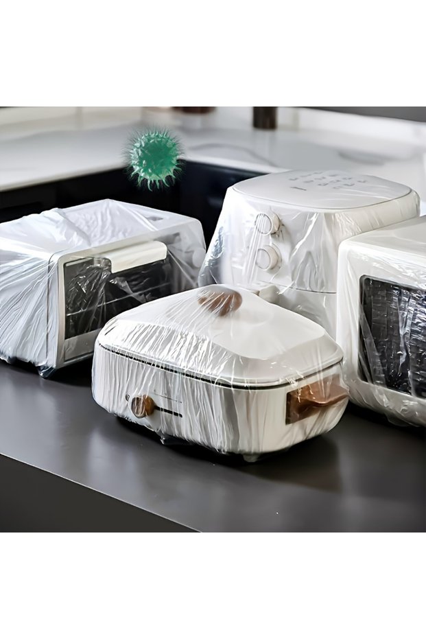 10pcs dust cover 10pcs reusable transparent protective covers, disposable dust cover for vacuum clea