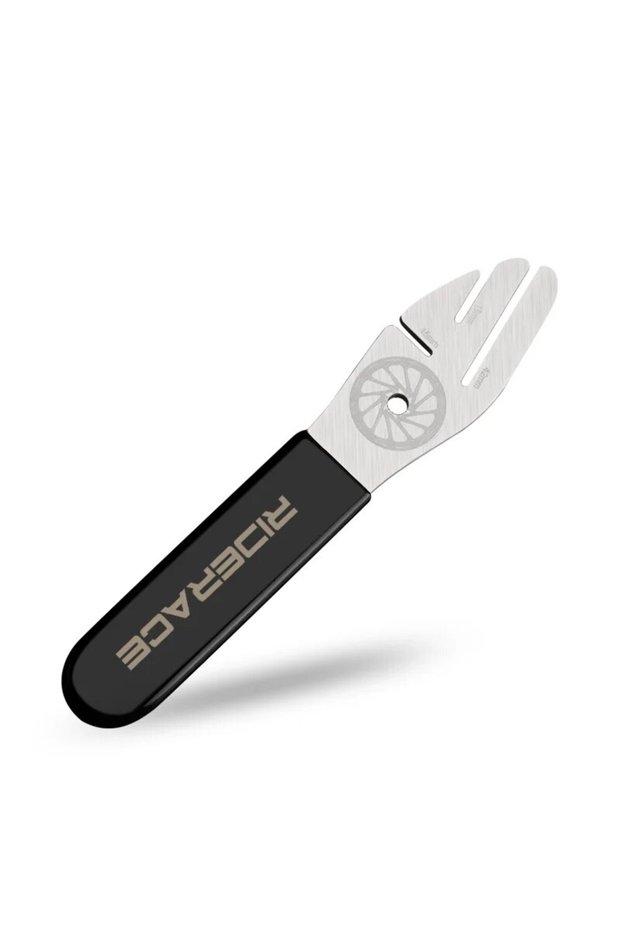 Black RIDERACE Bike Disc Brake Correction Wrench Mountain Bike Brake Rotor Alignment Truing Tool Cyc