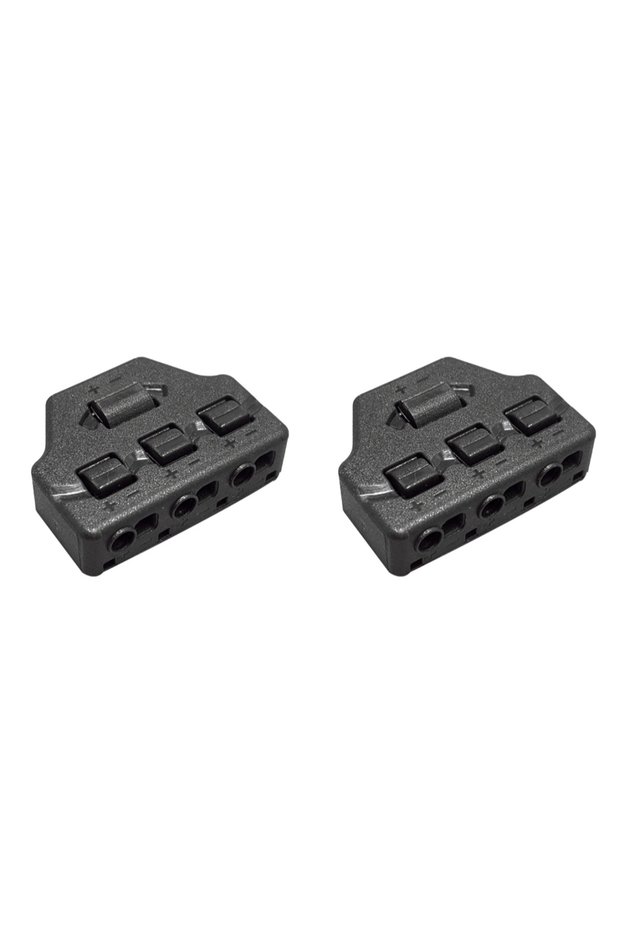 3 Ports 2PCS 6/3Ports Out Line Splitter Quick Connect Low Voltage Wire Splitter Distribution Block F