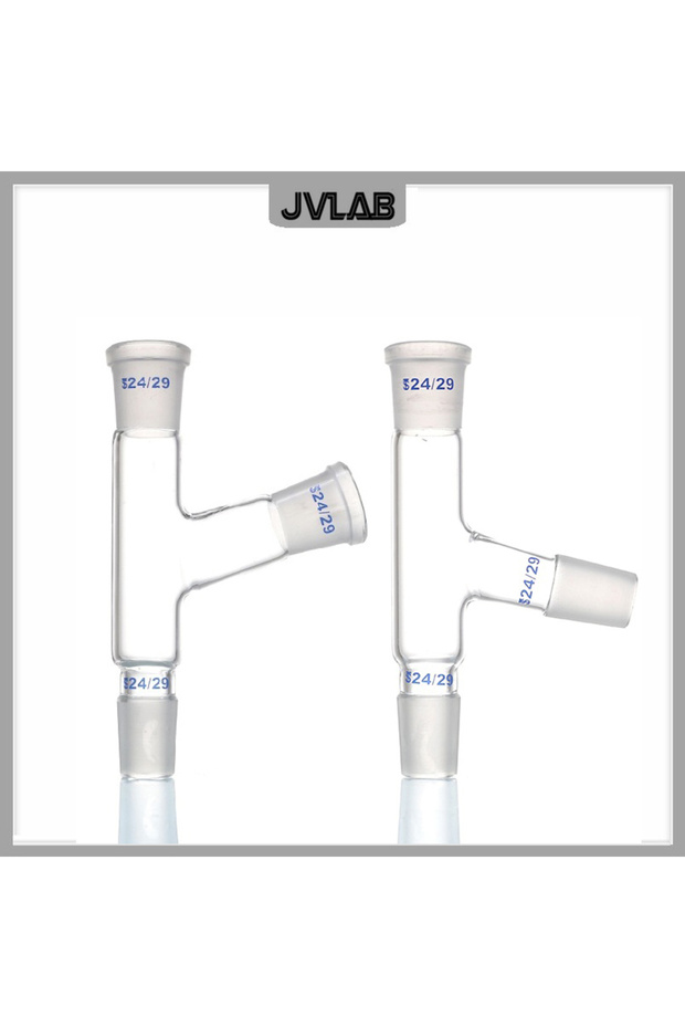 J-021403 Distillation Head 75 Degrees Glassware Laboratory Adapter Connect The Flask and Distillatio