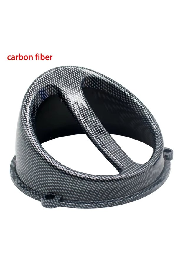 Dark Grey Motorcycle Engines Cooling Fan Cover Air Scoop Cap Replacement for GY6 125cc 150cc 152QMI