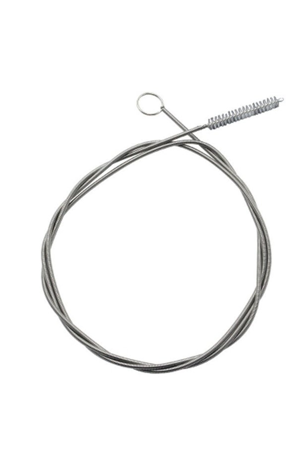 As shown Multipropose Long Drain Brush Flexible Feeding Tube Brush Slim Cleaning Brush Hose Pipe Bru