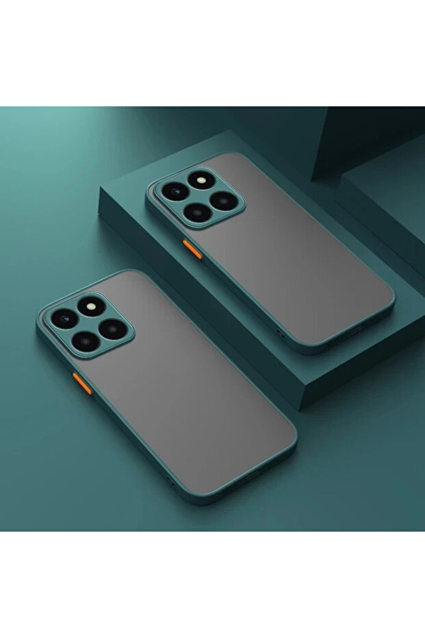 Honor X8 4g Dark Green Matte Translucent Hard Case For Huawei Honor X8 X9B X9A X6S X6 X8b X8a X6a X6