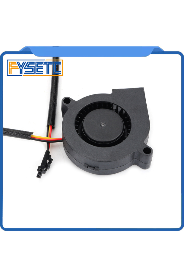 1PC Prusa i3 MK3 Super Silent 5015 Double Ball Fan Blow Radial Cooling Fan Hydraulic Sleeve Bearing