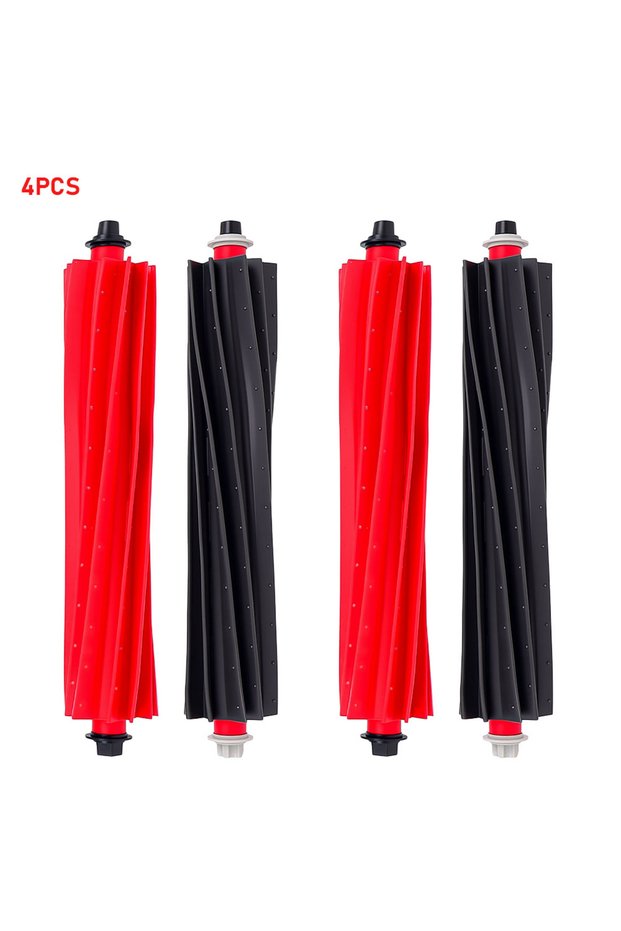 4PCS Main Brush Accessories For Roborock S8 MaxV Ultra G20S V20 P10S Pro P10S Pro Plus Robot Vacuum