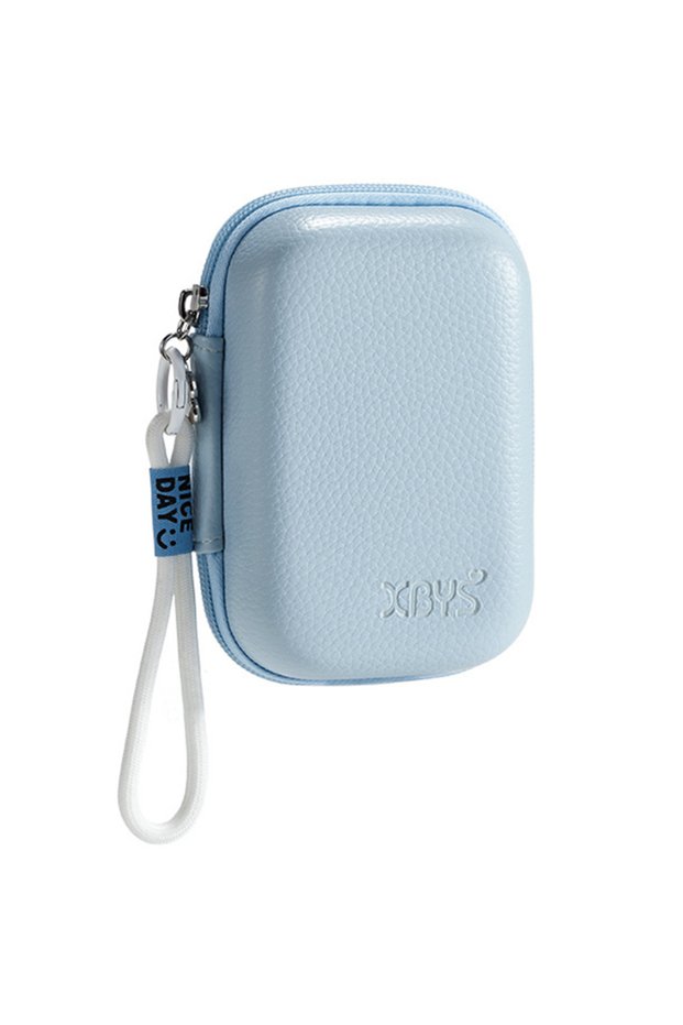 Acid Blue Mini CCD Camera Storage Box Protective Case Compatible with Panasonic Sony Canon Olympus C