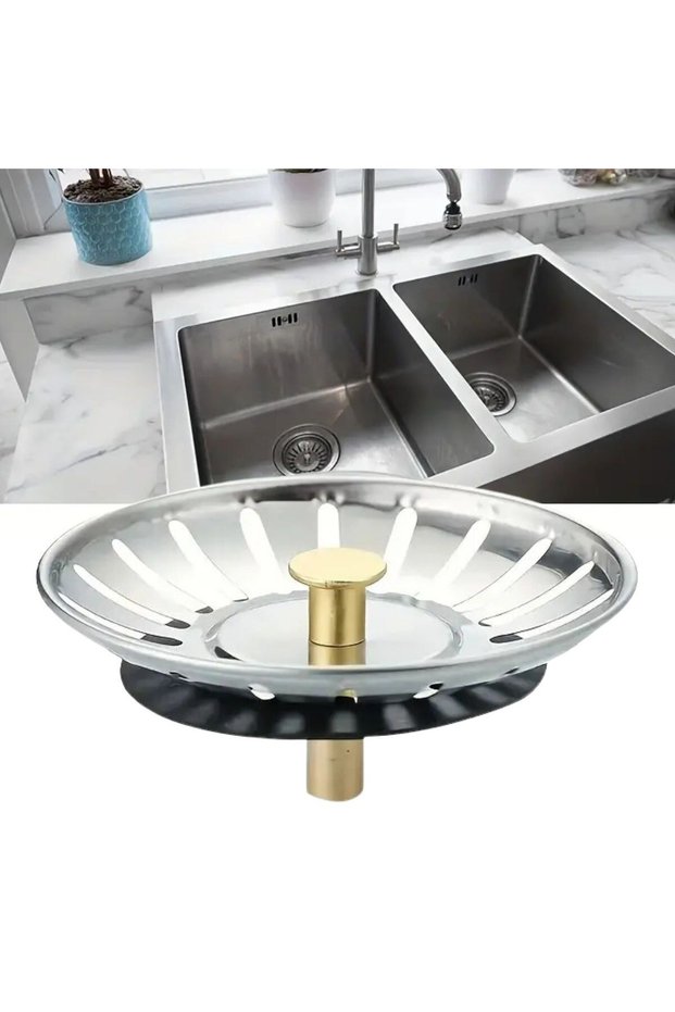Stainless Steel Kitchen Sink Sink Strainer Sink Removal Waste Food Stopper