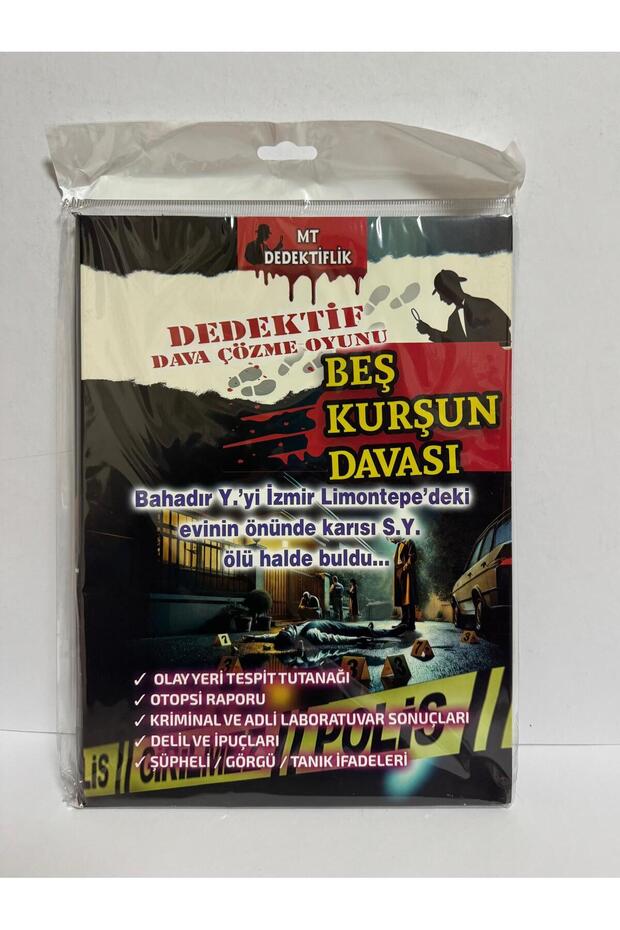 Detective Case Solving Game Five Bullet Cases
