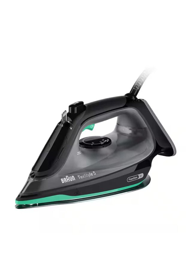 Steam Iron SI5277 Black/Green 2700W, 220Gm Steam Shot, Super Ceramic Soleplate, Freeglide 3D Technology. Auto Shut Off.