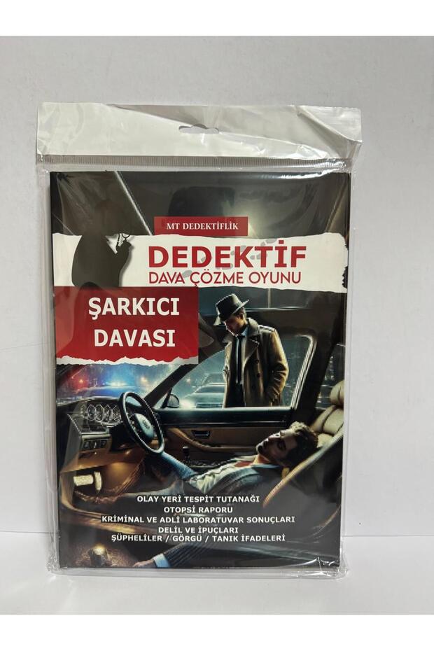 Detective Case Solving Game Singer Case