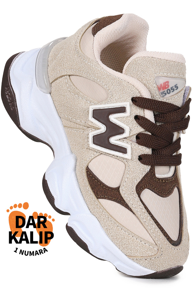 Sneakers - Beige - Short heels (1–4 cm)