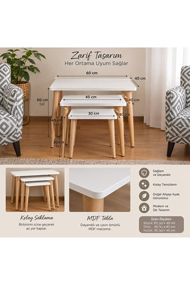 Zigon Sehpa MDF