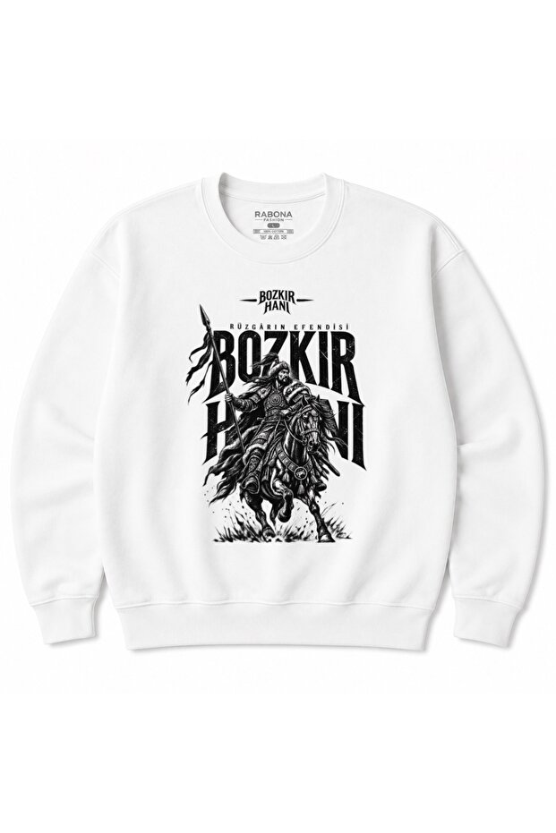 Steppe Khan, Lord of the Wind, Horse Warrior Design Sweatshirt
