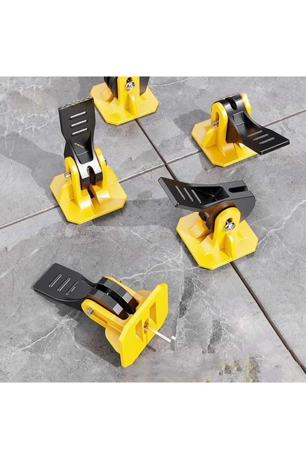 50 Pcs Reusable Tile Leveling System Kit, 1/8 Tile Spacers Leveler Tile Tools for Installation, Repl
