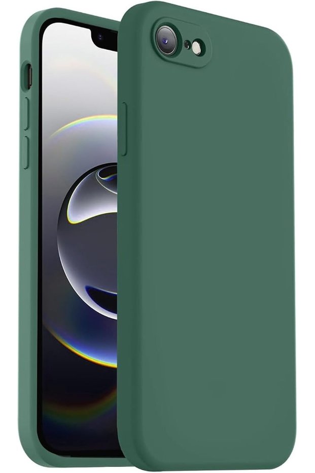 Compatible with IPhone 16e Case Cover Silicone with Soft Microfiber Lining Scratch Resistance Slim T