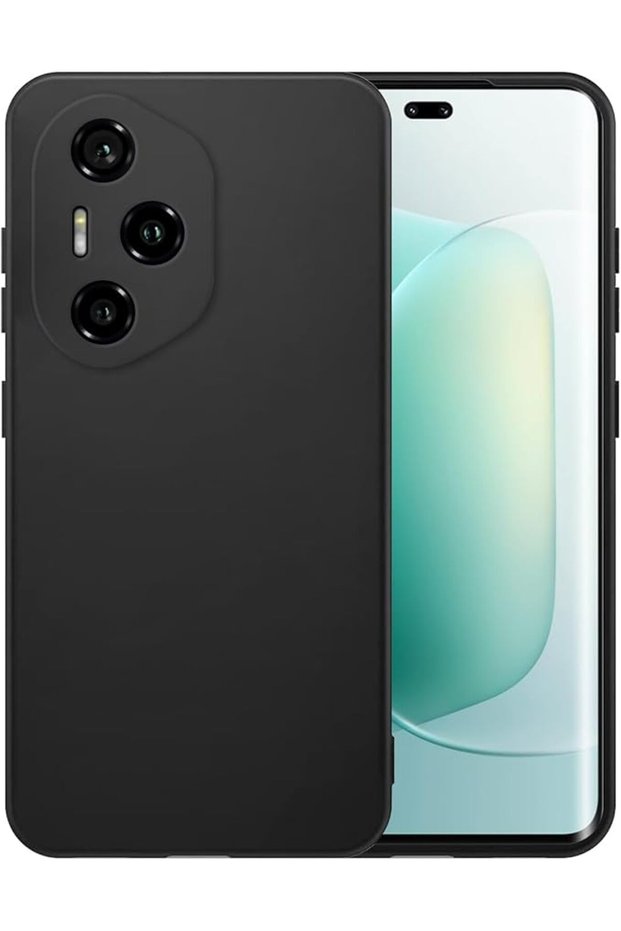 غطاء حماية متوافق مع هاتف Honor 300 Pro، مصنوع من السيليكون مع بطانة من الألياف الدقيقة الناعمة، مقاوم للخدوش