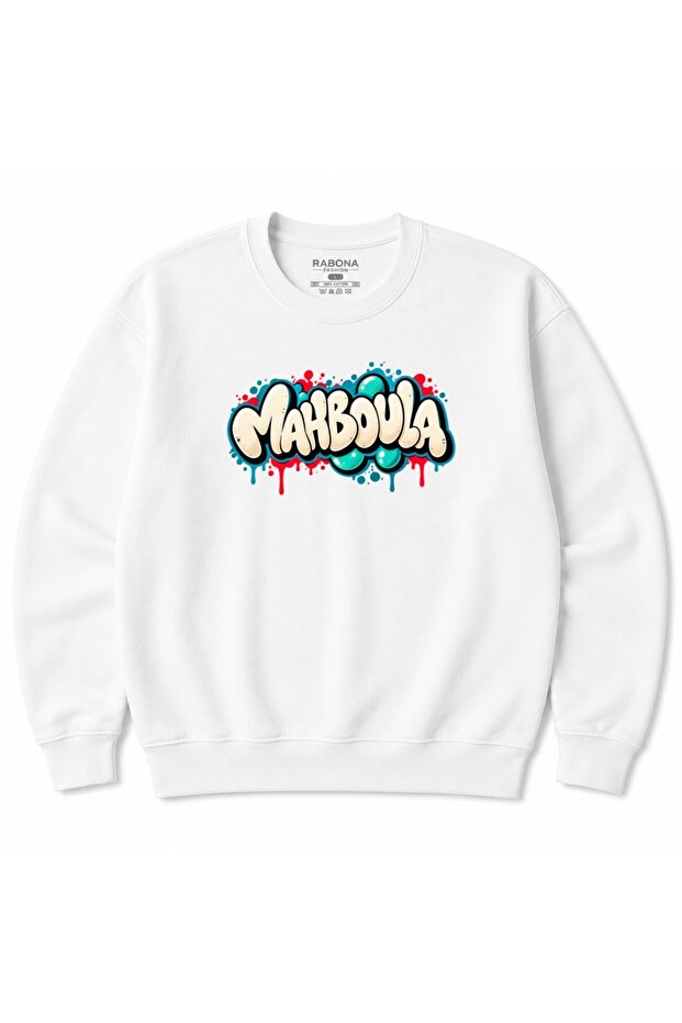 Marboula Urban Bubble Graffiti Graphic Sweatshirt