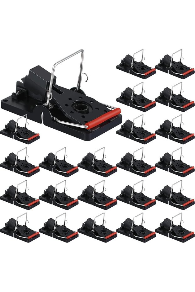 Mouse Traps Plastic Mice Trap House Indoor Rat Trap Quick Effective Safe Mouse Traps for Ware