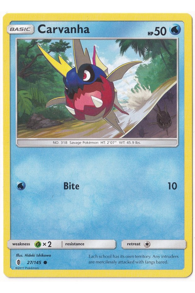 Carvanha # 27 - Guardians Rising - Card (Mint)