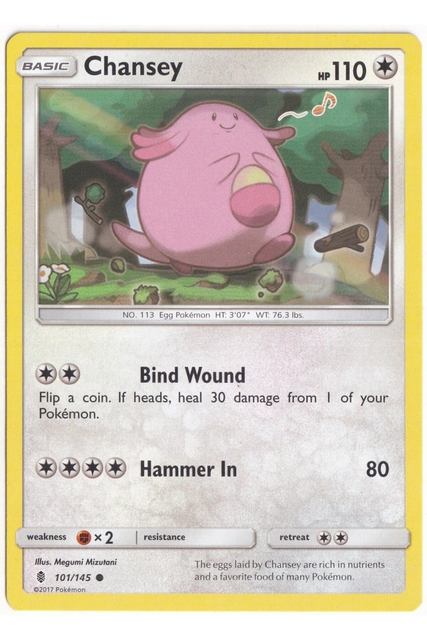 Chansey # 101 - Guardians Rising - Card (Mint)