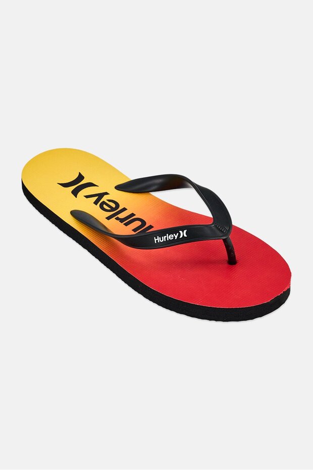 Men Brand Logo Slip On Slippers, Multicolor