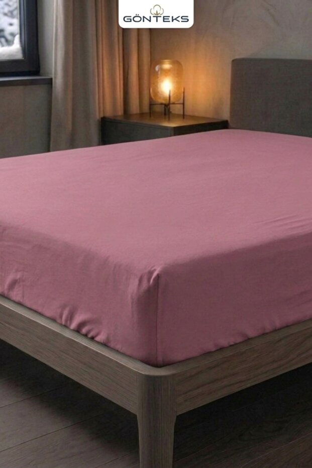 Cotton Elastic Fitted Sheet - Single/Double Size