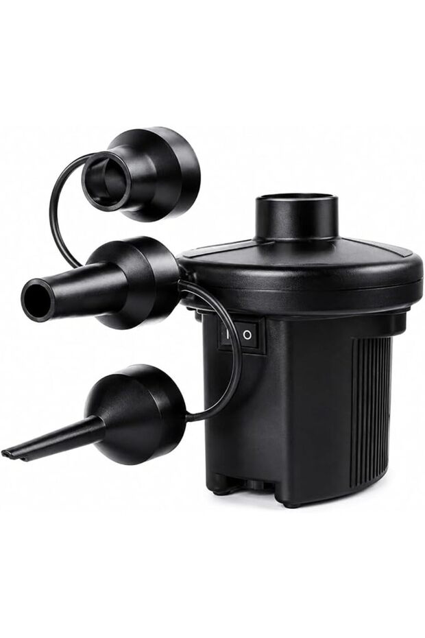 مضخة هواء كهربائية DC12V-AC230V مع 3 ملحقات
