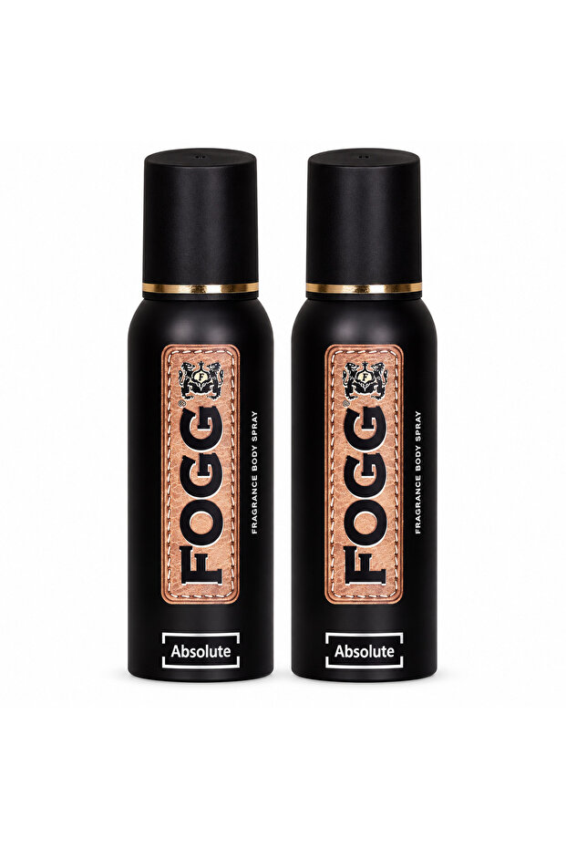 Absolute Body Spray for Men 120 ml x 2