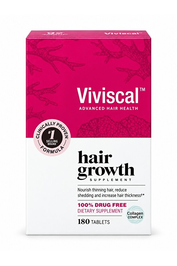Hair Growth Supplement for Women - 180 Tablets