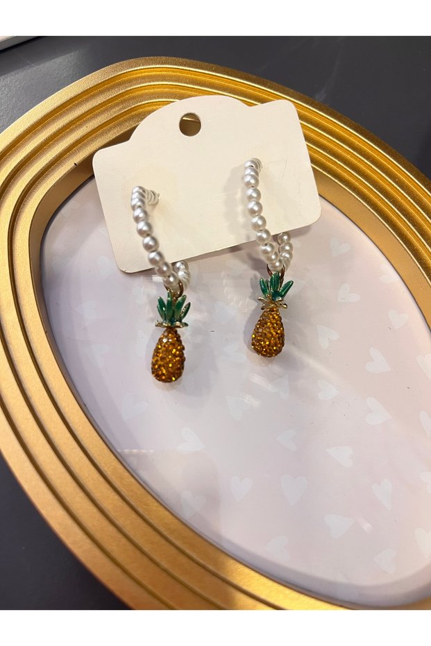 Pineapple Detail Earrings