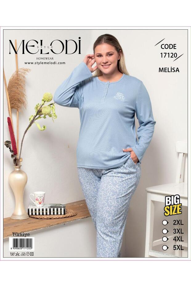 Plus Size Pajama Set 17120