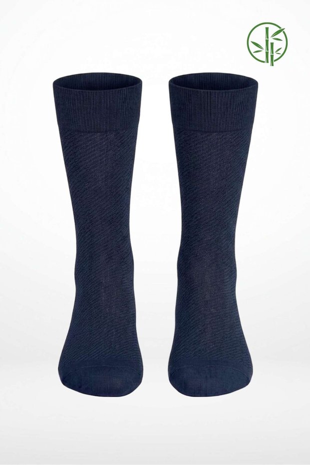 Men's Smoked Seamless Bambo Socks