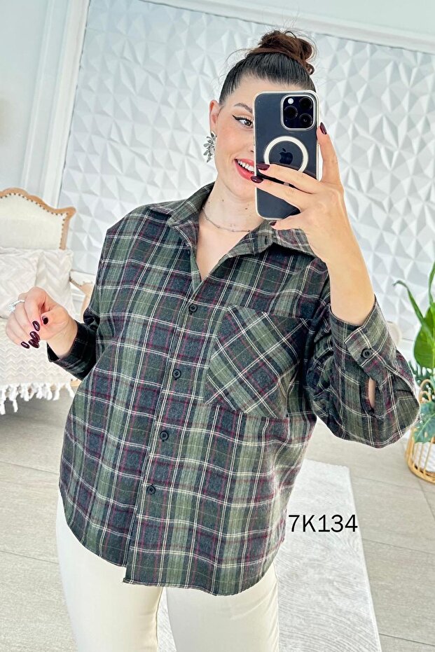 Plaid Lumberjack Shirt 7K134