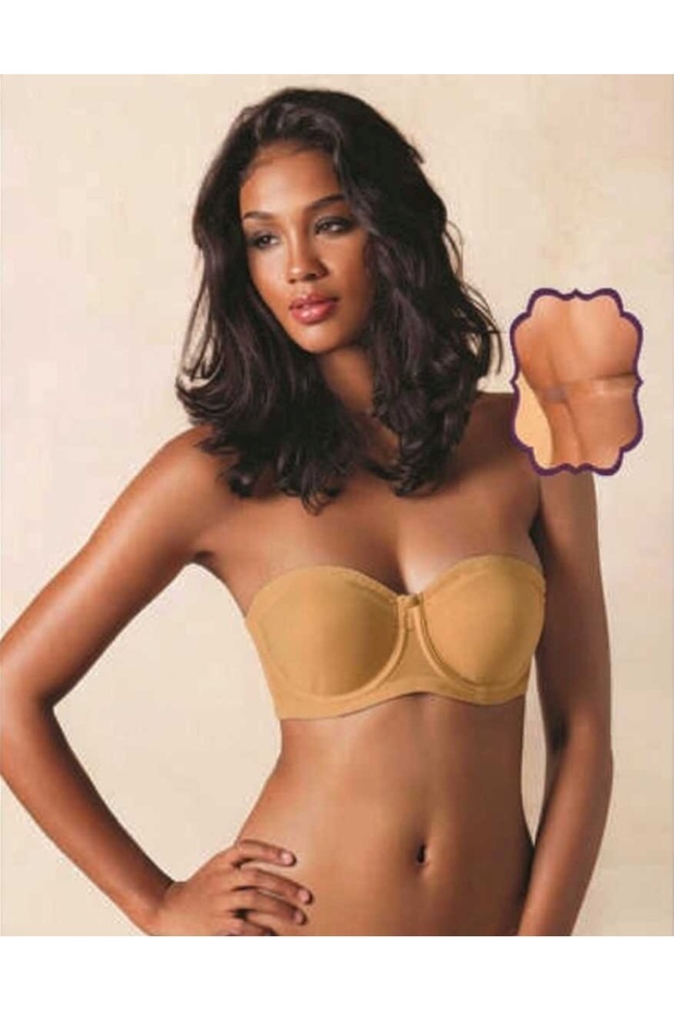 Transparent Backed Support Bra