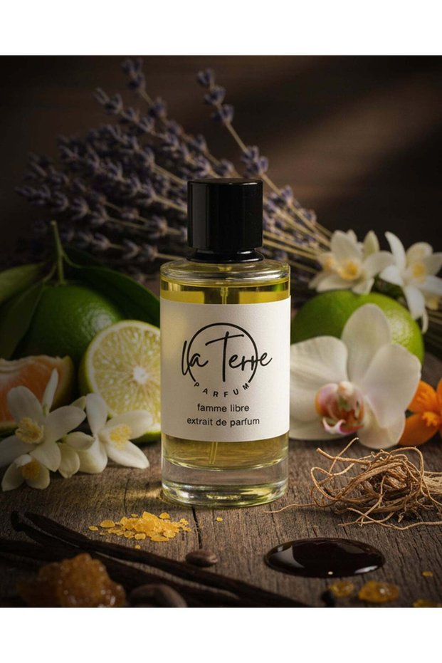 La Terre Famme Libre Women Perfume – Floral Eau De Parfum, Long Lasting Fragrance with Vanilla, Jasmine & Orange Blossom – Luxury Scent for Women