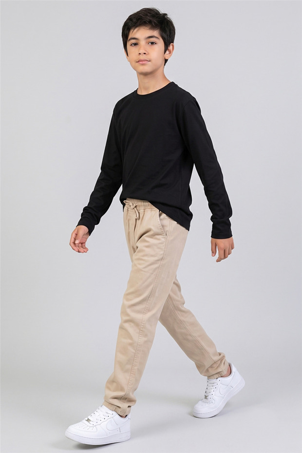 Dmb Boy's Pants 7-15 Years Old Beige