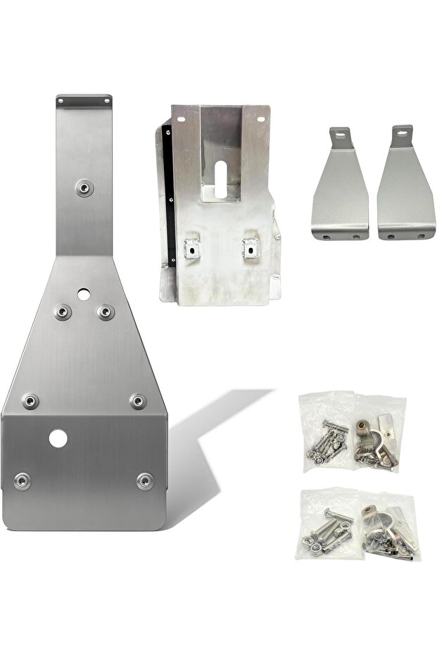 Swing Arm Skid Plate Kit for Yamaha Raptor 700/700R (2006–2021) – Heavy Duty Aluminum Protection with Mounting Hardware, Easy Bolt-On Installation