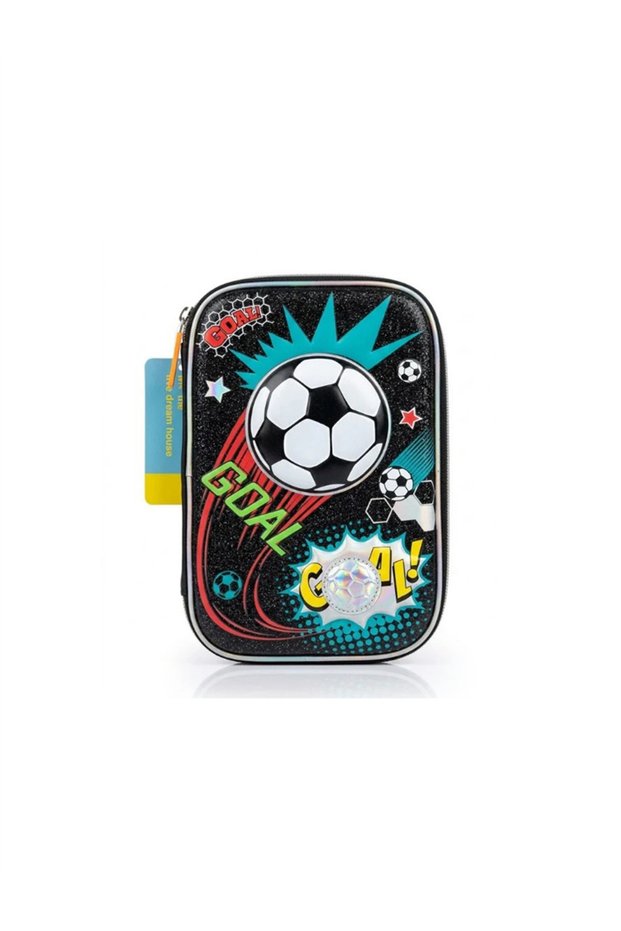 Football Pencil Bag Black