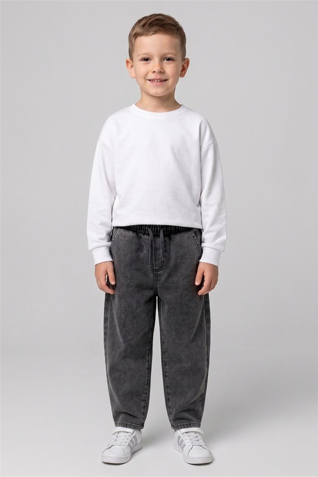 Dmb Boy's Denim Pants 4-9 Years Smoked