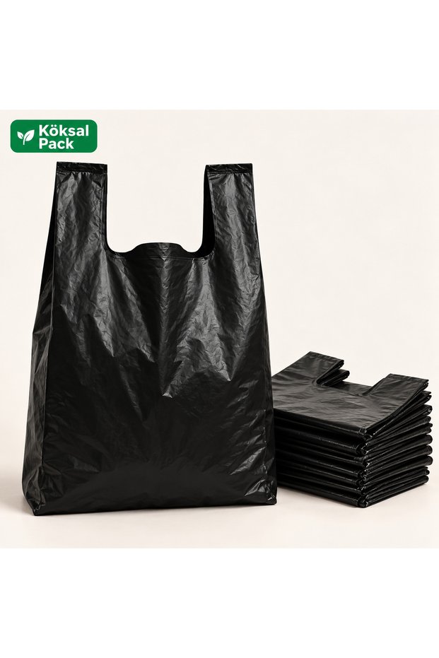 1 kg Black Large Size Athlete Bag, 100 Pieces