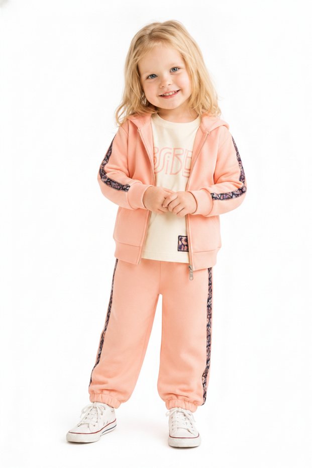 Baby Girl Rubın Set 1-4 Years Pink