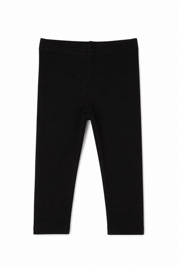 Baby Girl Macaron Tights 1-4 Years Black
