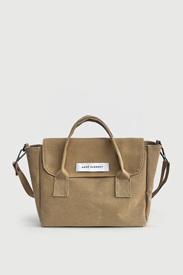 Huge Maya Medium Bag Beige