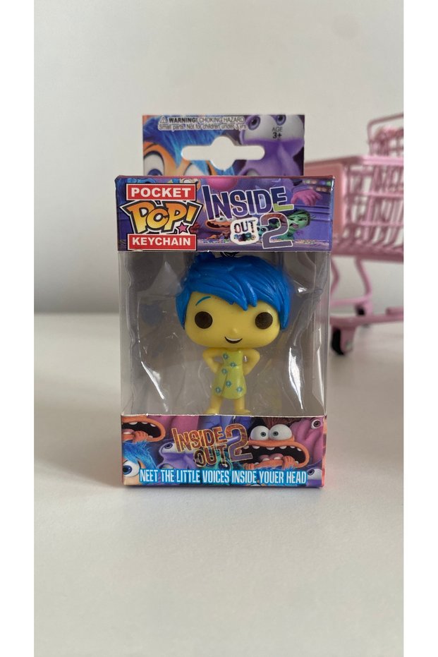 Animation Character Figure Keychain Reverse Face Angry Anxiety
