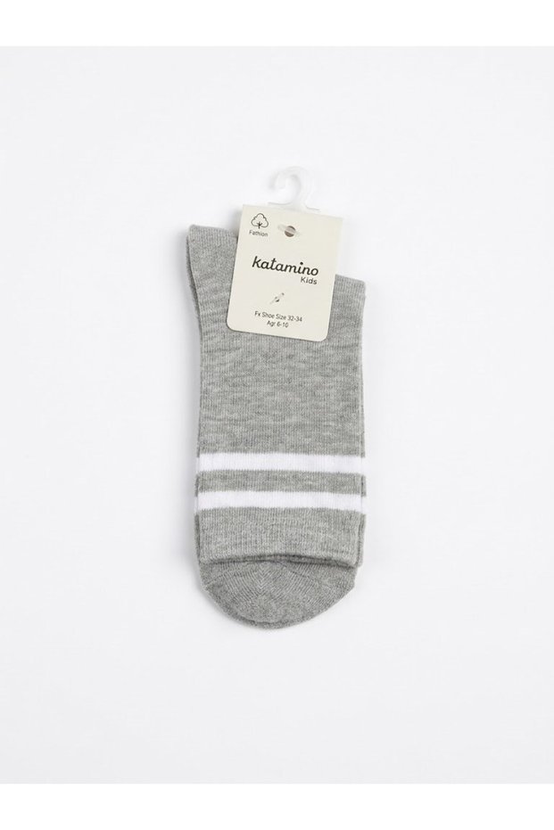 Unisex Perat Socks 7-12 Years Gray
