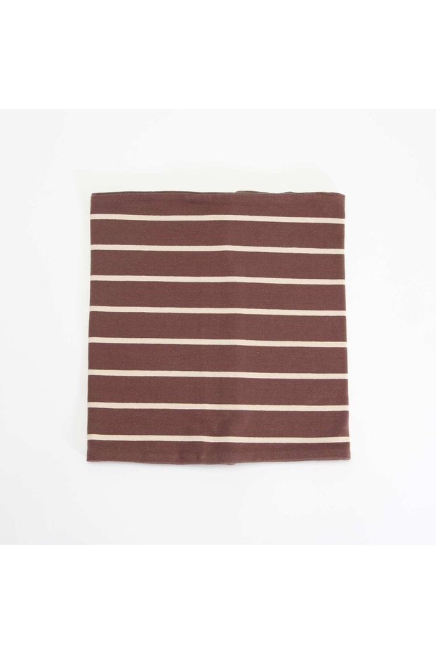 Reversible Pull-On Snood Brown