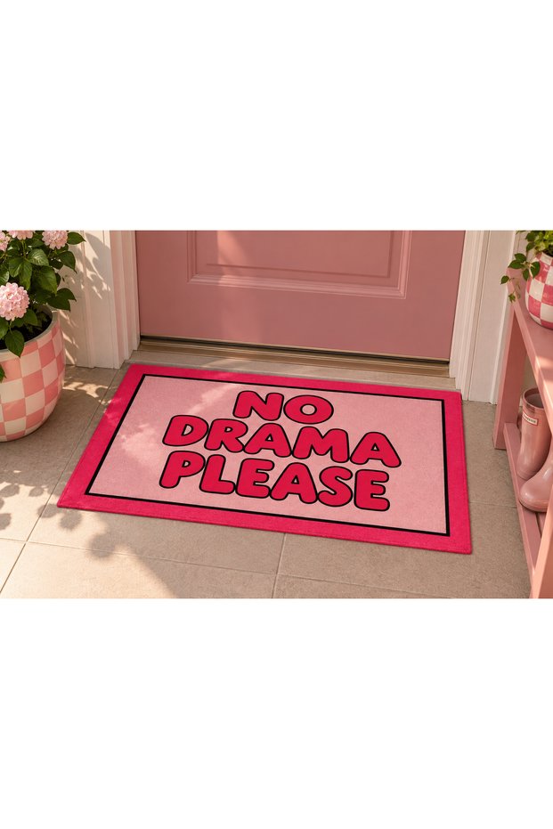 Aura Textile Themed Woven Base Decorative Door Mat and Bathroom Mat Auraplus104