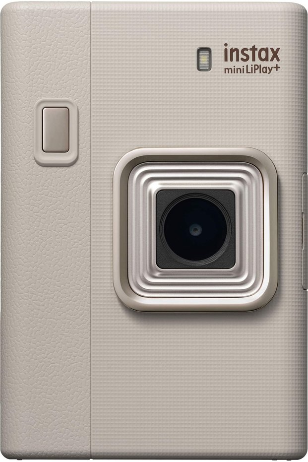 instax mini LiPlay+ Instant Camera - Sand Beige