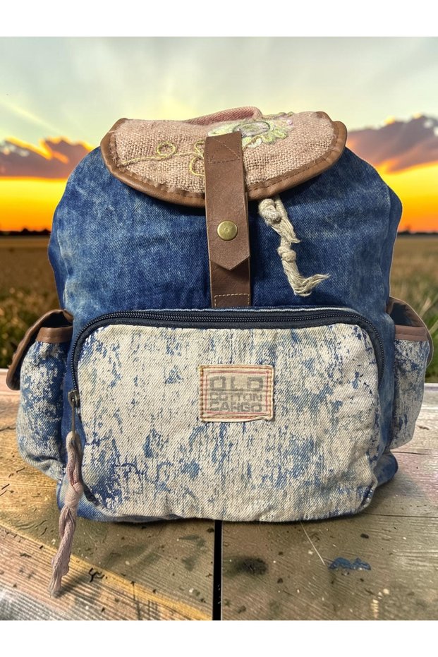 Quality Single Eyed Vintage Casual Design Unisex Backpack Daily School Trip Camping Trekking Bag 29Cmx36Cm