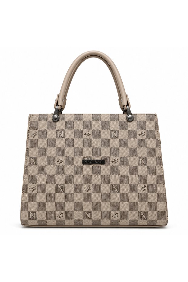 Nas Bag Patterned Women's Hand and Shoulder Bag (28Cmx25Cm) Ard85625669